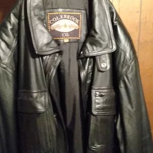 This is a COLEBROOK pure Leather Jacket